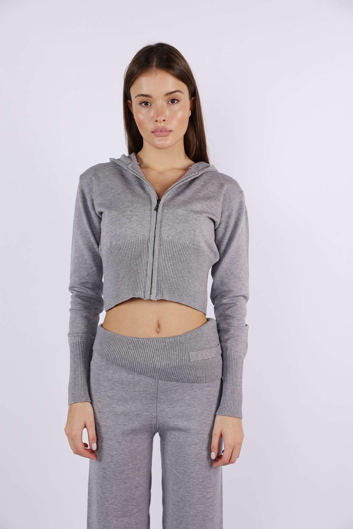 Cloud Knit Hooded Cardigan