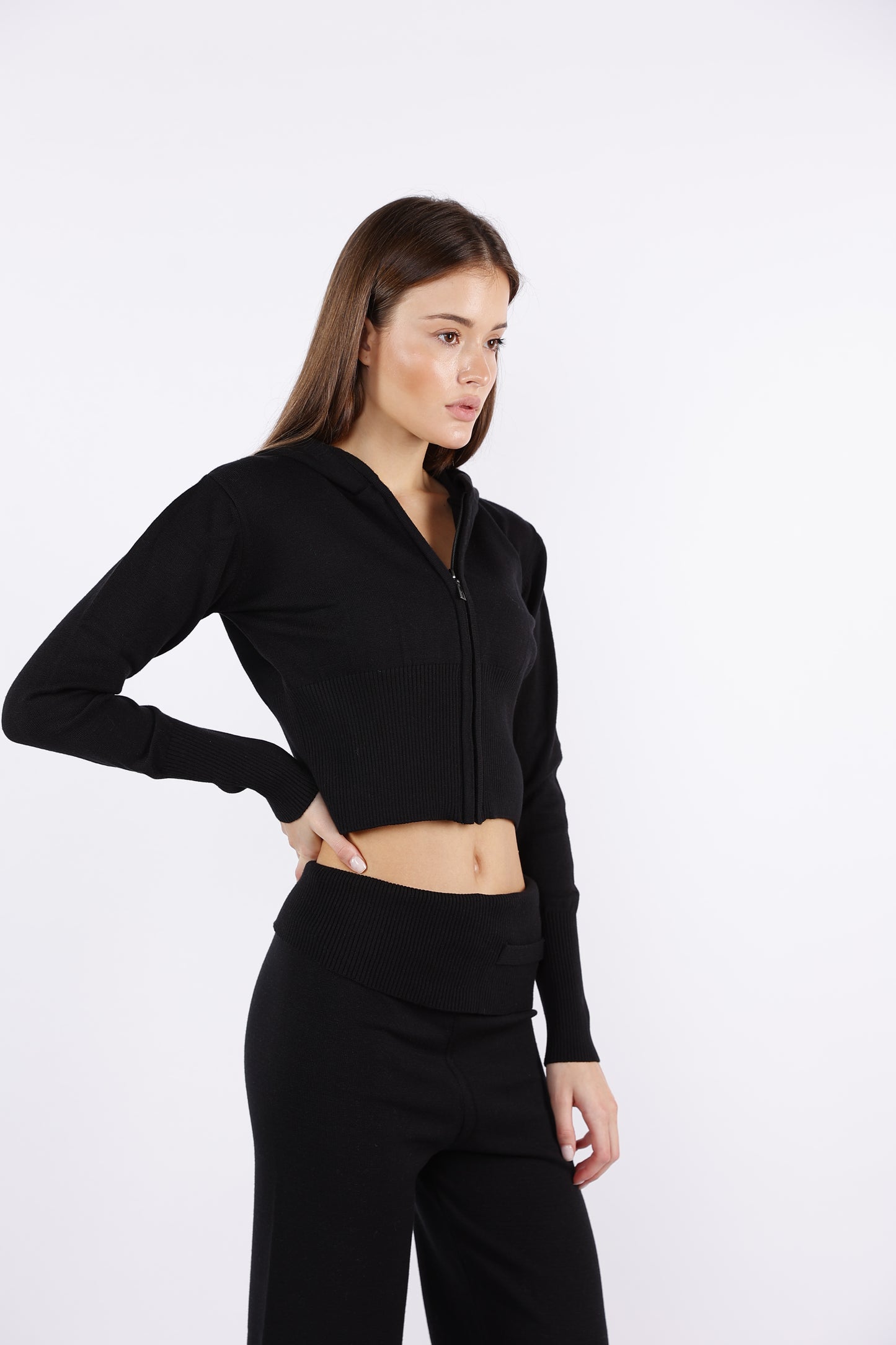 Cloud Knit Hooded Cardigan