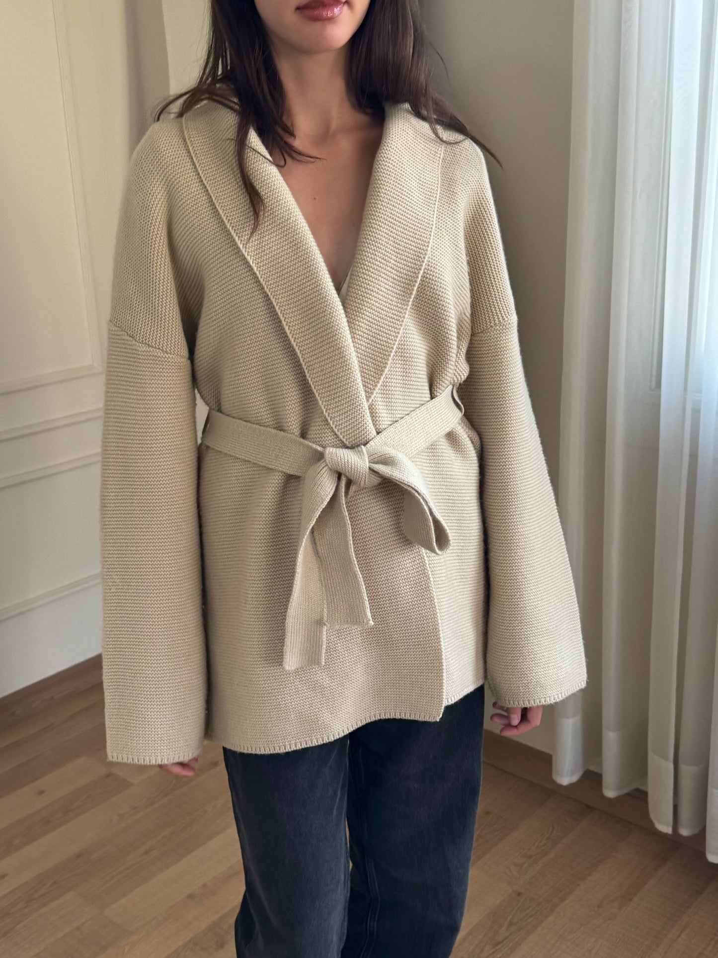 Belted Cardigan