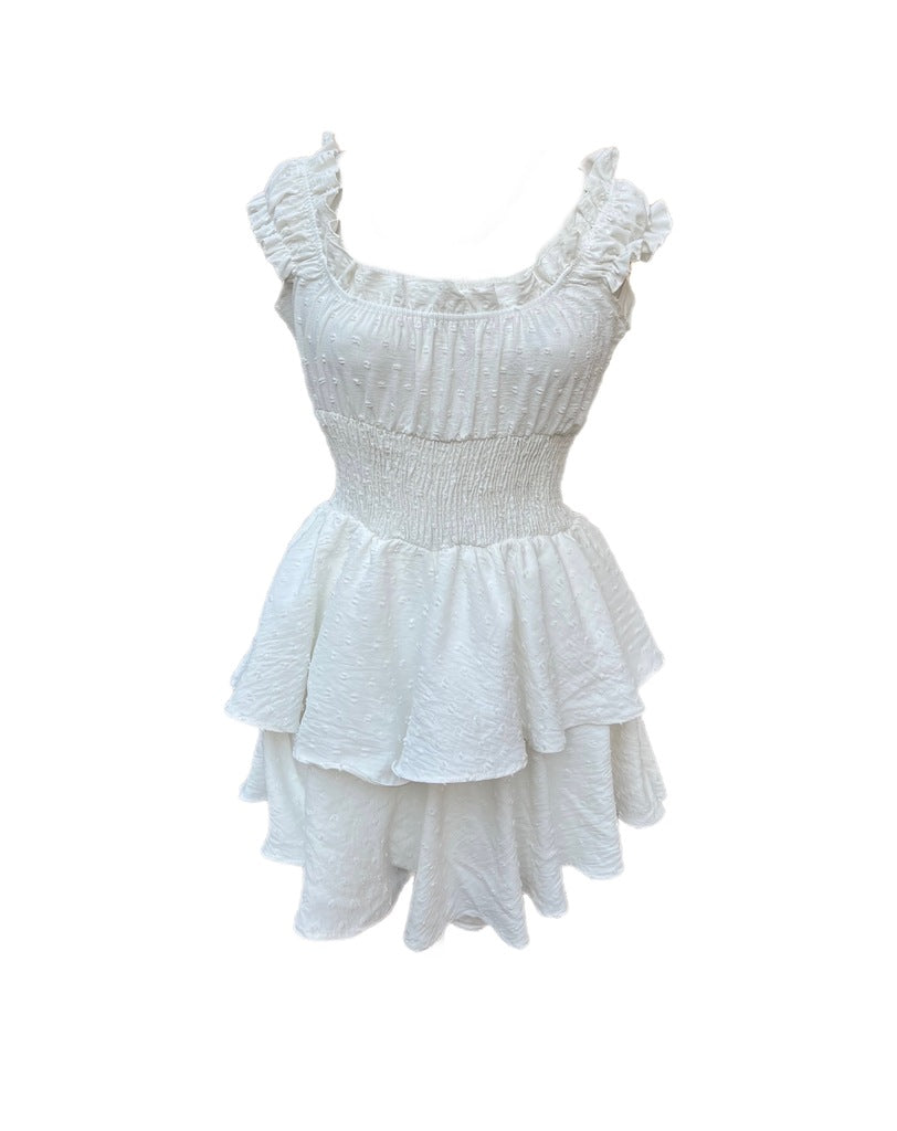 Ruffle Beach Romper
