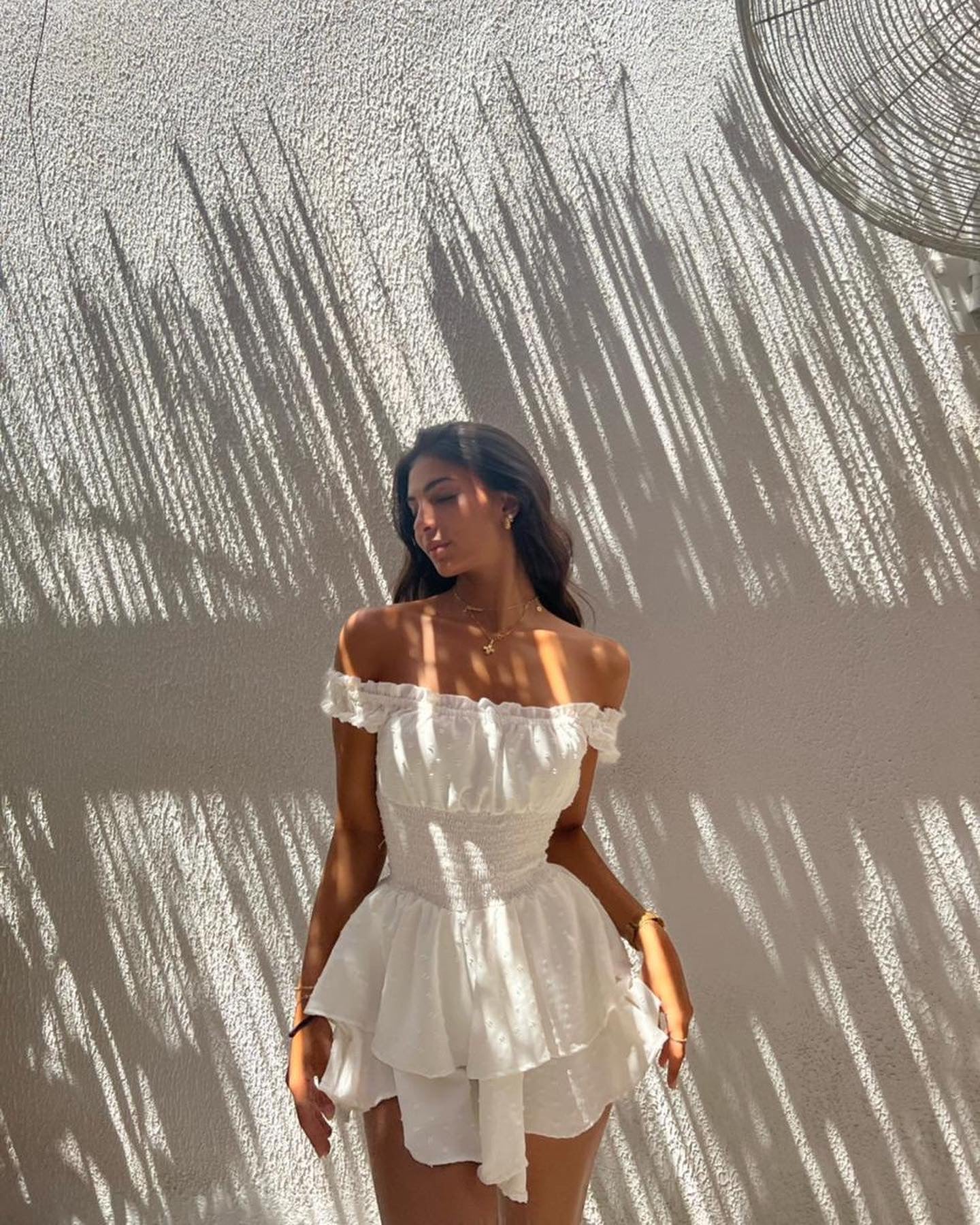 Ruffle Beach Romper