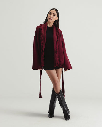 Fringed Cardigan