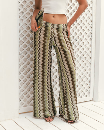 Zigzag Beach Pants