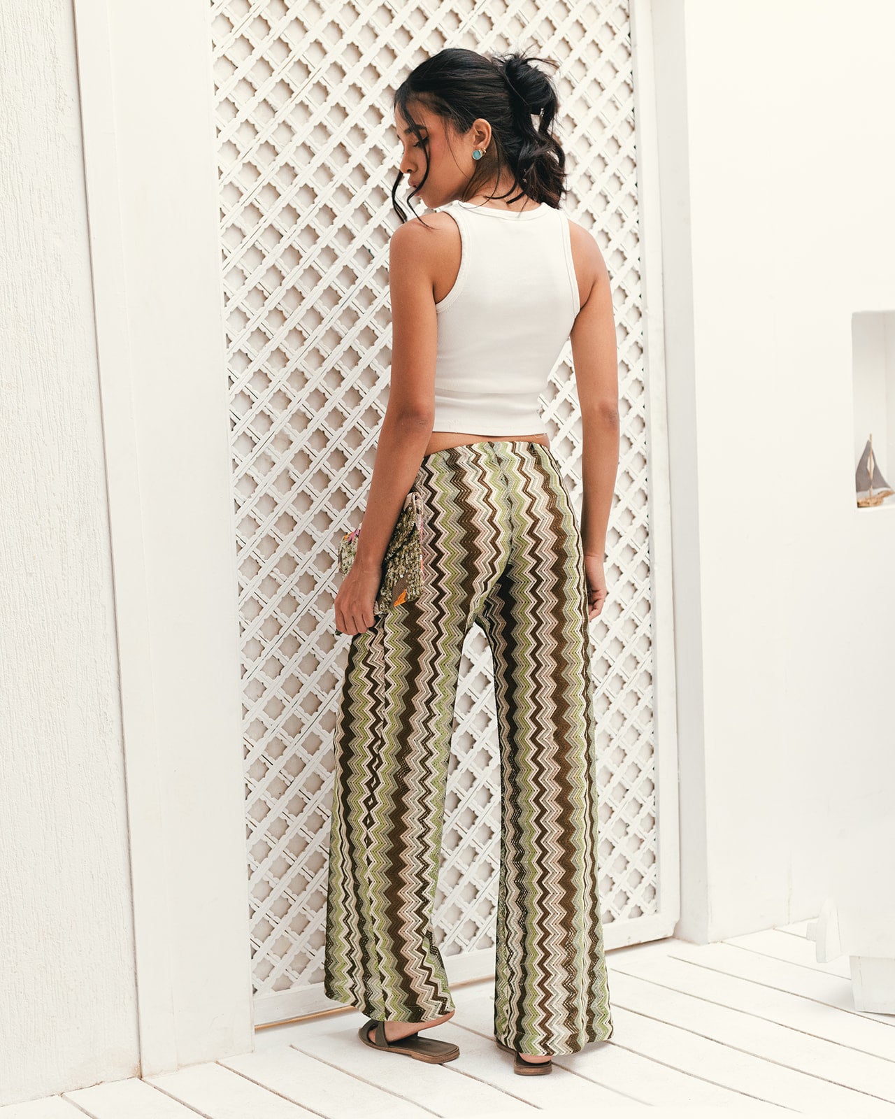 Zigzag Beach Pants
