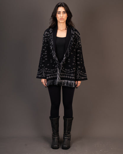 Jacquard Cardigan