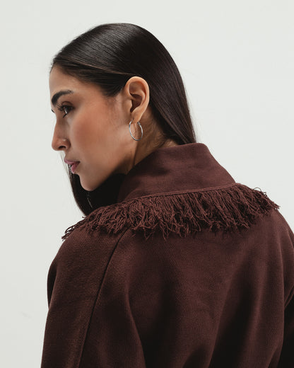 Fringed Cardigan