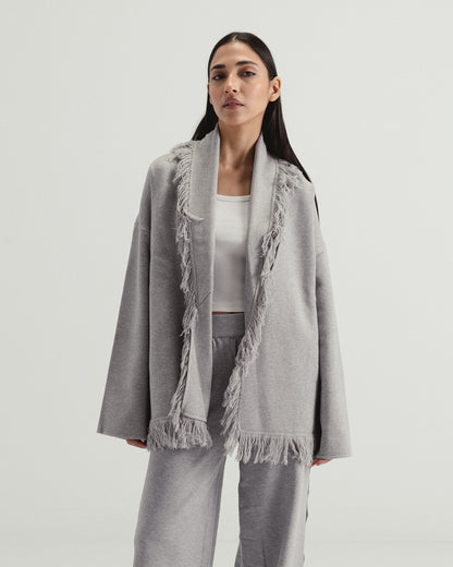 Fringed Cardigan