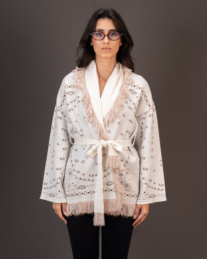 Jacquard Cardigan