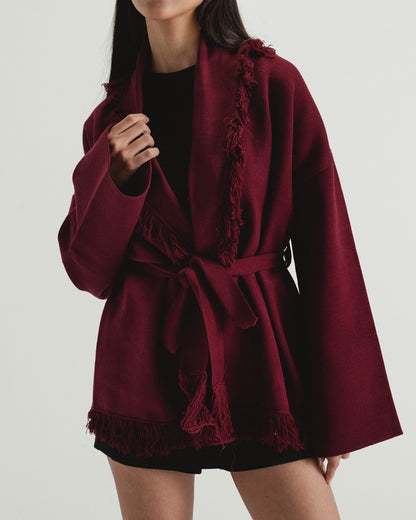 Fringed Cardigan