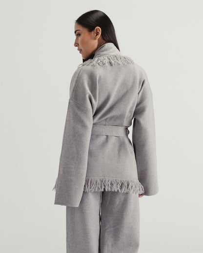 Fringed Cardigan
