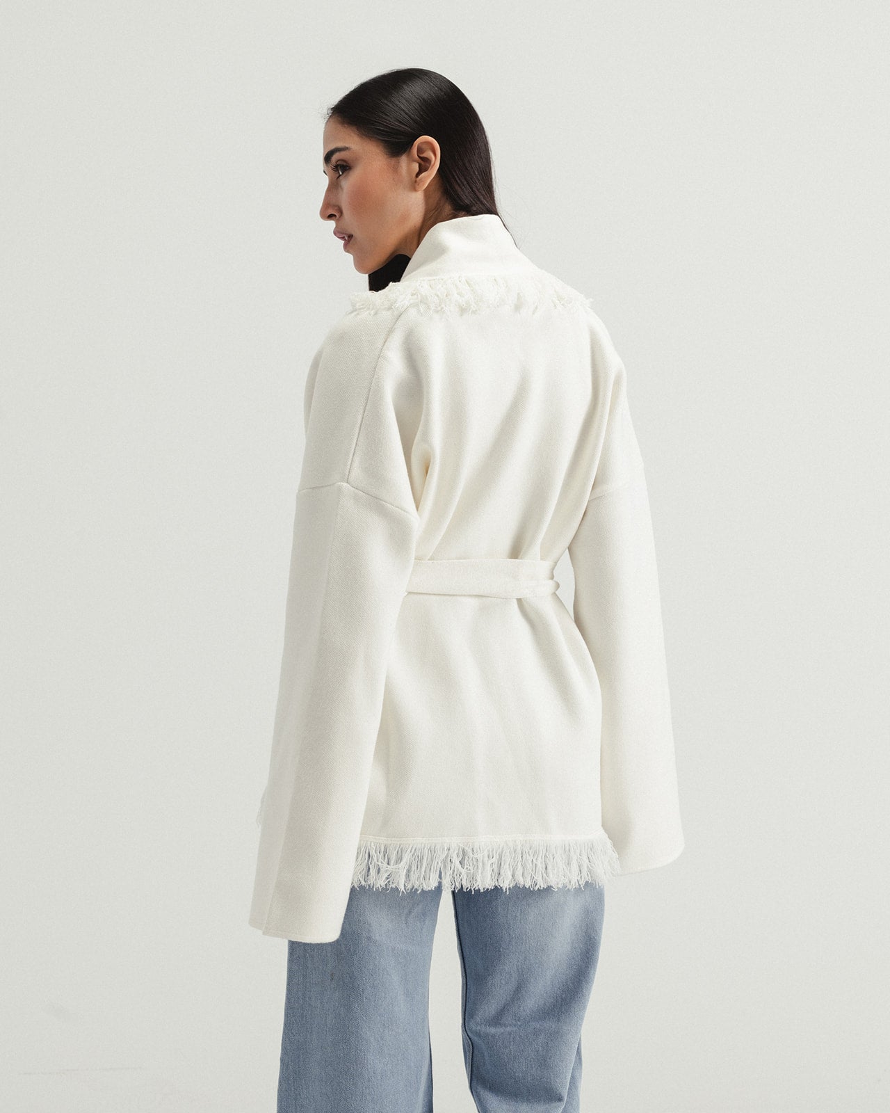 Fringed Cardigan