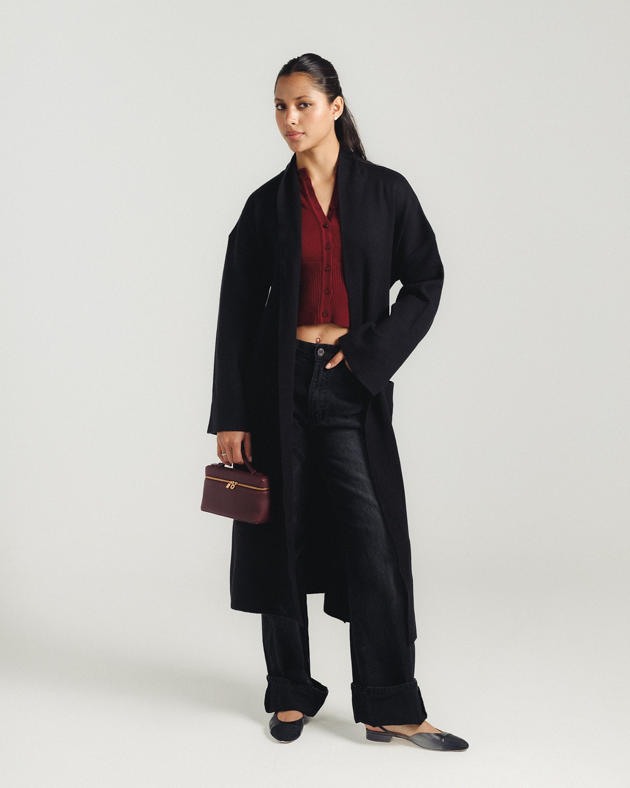 Maxi Belted Cardigan