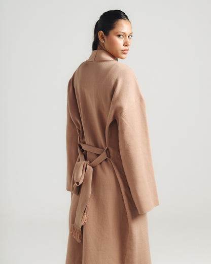Maxi Belted Cardigan