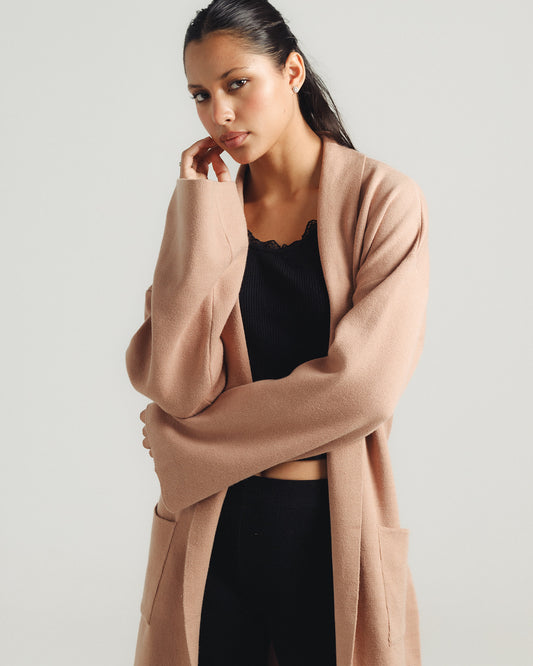 Maxi Belted Cardigan