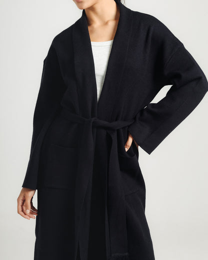 Maxi Belted Cardigan