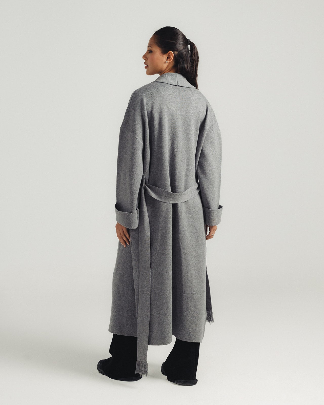 Maxi Belted Cardigan