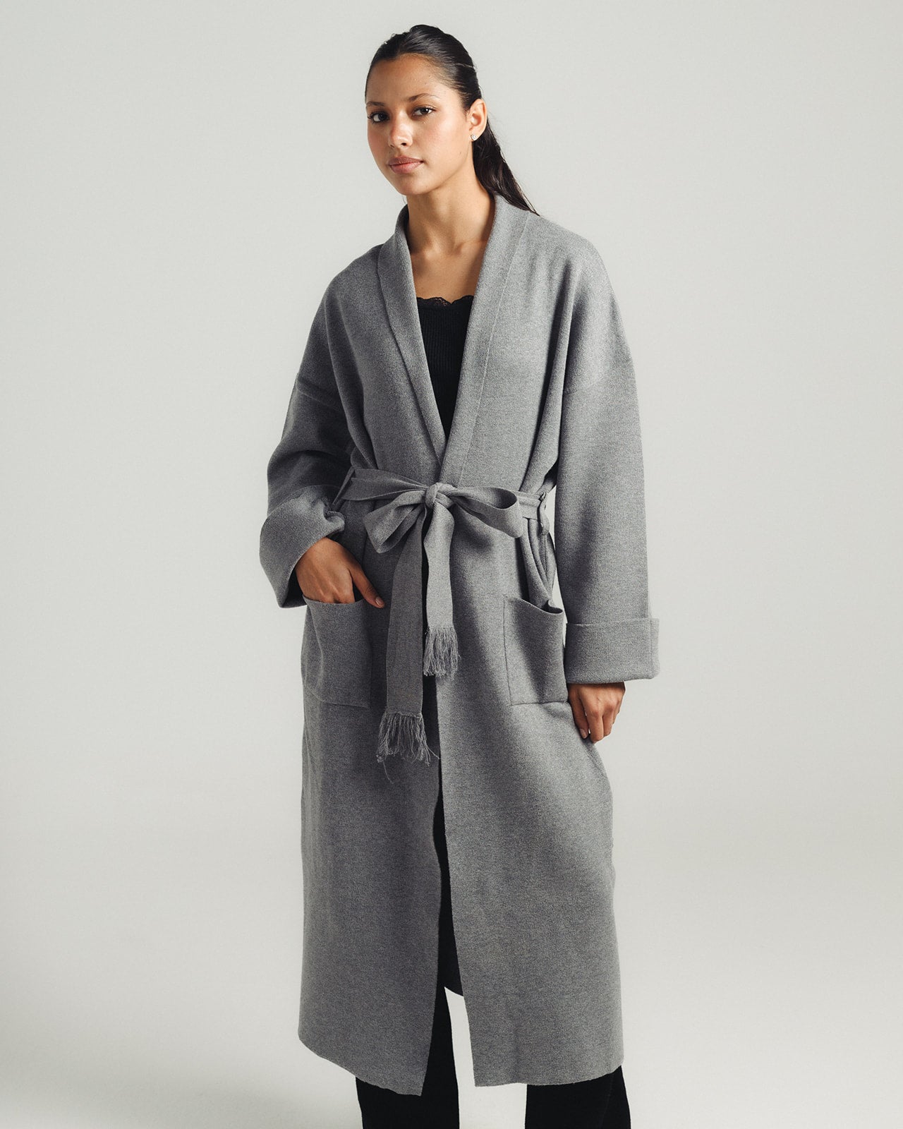 Maxi Belted Cardigan – Kulture