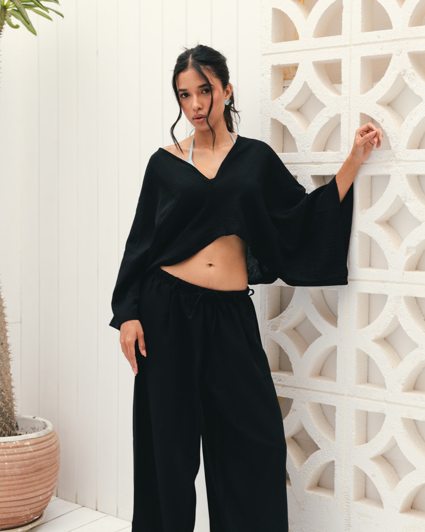 Flowy Linen Top