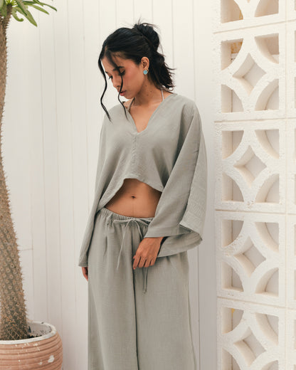 Flowy Linen Top