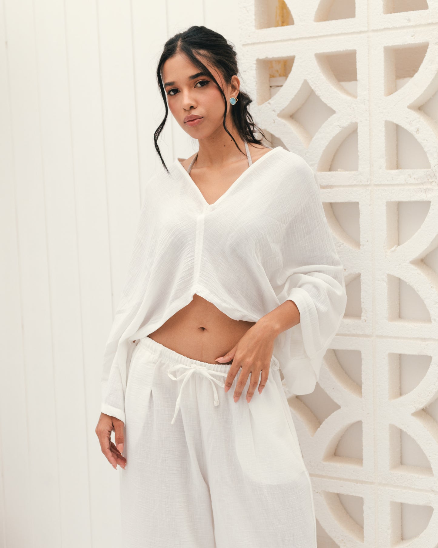 Flowy Linen Top