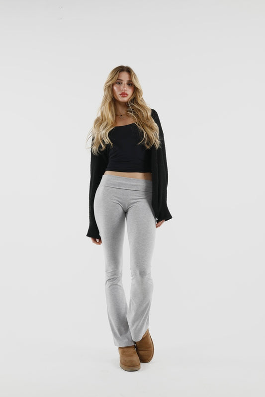 Grey Sophia Yoga Pants